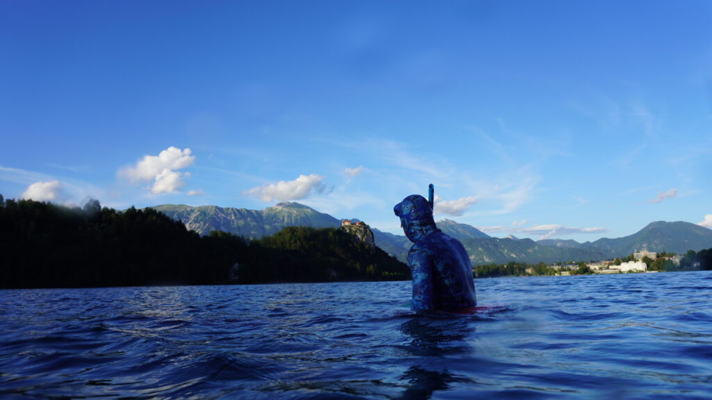 Freediving Lake Bled